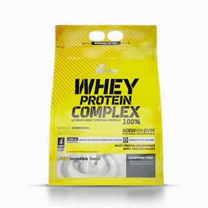 Mélange aux protéines de lactosérum 100% Whey Protein Complex - Olimp Supplements - Cookies Et Crème - 2,27 Kg (64 Doses) 2,27 kg (64 doses) unisex - Publicité