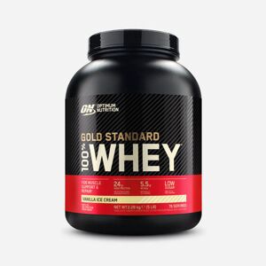 GOLD STANDARD 100% WHEY PROTEIN - Optimum Nutrition - Vanilla Ice (glace À La Vanille Onctueuse) - 76 Servings (2280 Grammes) 76 servings (2280 grammes) unisex - Publicité