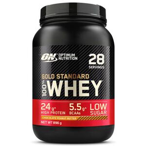 GOLD STANDARD 100% WHEY PROTEIN - Optimum Nutrition - Beurre De Cacahuètes Au Chocolat - 28 Servings (896 Grammes) 28 servings (896 grammes) unisex - Publicité