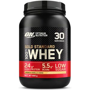 GOLD STANDARD 100% WHEY PROTEIN - Optimum Nutrition - Vanille Française - 30 Servings (900 Grammes) 30 servings (900 grammes) unisex - Publicité