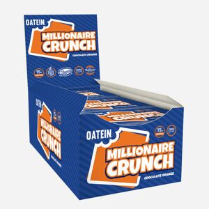 Millionaire Crunch - Oatein - Chocolat Orange (vegan) - 1 Boîte (12 Biscuits) 1 boîte (12 biscuits) unisex - Publicité