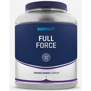 Body & Fit Shake en poudre Full Force - Body&Fit - Orange Et Mangue - 1,54 Kg (28 Doses) 1,54 kg (28 doses) unisex - Publicité