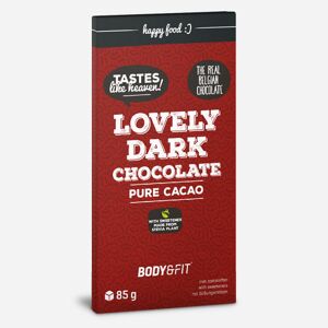 Body & Fit Chocolat noir Smart Chocolate - Extrait de Stevia - Body&Fit - Chocolat Noir - 1,02 Kg (12 Barres) 1,02 kg (12 barres) unisex - Publicité