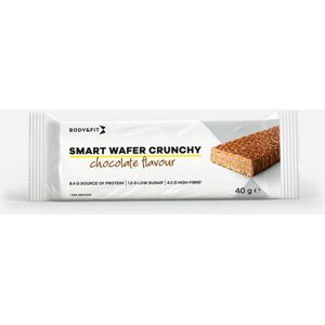 Body & Fit Smart Crunchy Wafers - Body&Fit - Chocolat - 480 Grammes (12 Gaufres) 480 grammes (12 gaufres) unisex - Publicité