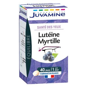 Juvamine Luteine Myrtille 40 Comprimes Sante Des Yeux - Publicité