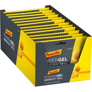 Lot de 24 shots PowerBar PowerGel 60gr Orange - Publicité