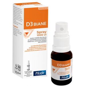 Pileje D3 biane spray 1000 UI 20ml - Publicité