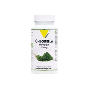 Vitall+ Chlorella Biologique 500mg 100 gélules végétales - Publicité