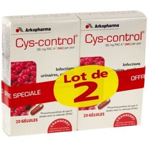 Arkopharma Cys-Control Duo 2x20 gelules