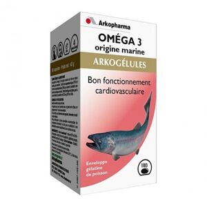 Arkopharma Arkogélules Oméga 3 Origine Marine 180 gélules - Publicité