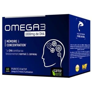 SANTE VERTE Santé verte omega 3 DHA 100mg