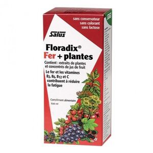 Salus Floradix boisson fer + plantes 500ml - Publicité