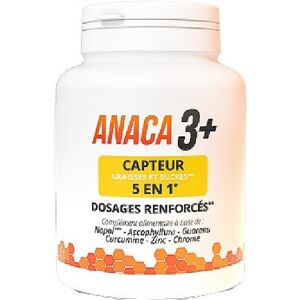 Anaca 3+ capteur graisses et sucres 5 en 1 120 gélules - Publicité