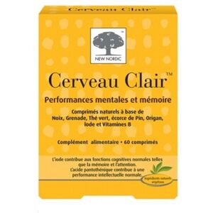 VITALCO New nordic cerveau clair 60 comprimes