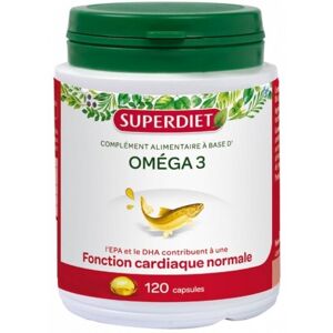 Superdiet oméga 3 120 capsules - Publicité