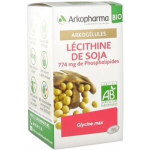 Arkopharma arkogélules lécithine de soja bio 150 capsules - Publicité