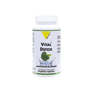 Vitall+ vital détox bio 60 gélules végétales - Publicité