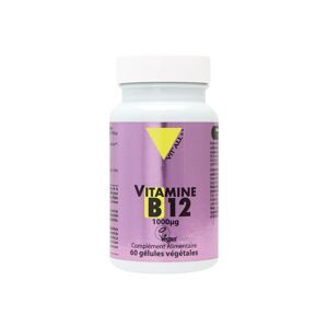 Vitall+ vitamine B12 - 60 gélules végétales - Publicité