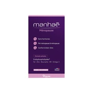 Vitavea Manhae menopause sans hormones 3 mois 90 capsules