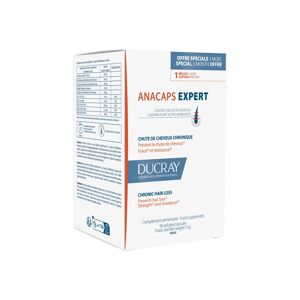 Ducray Anacaps Expert chute de cheveux chronique 90 gelules