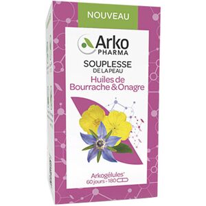 Arkopharma Arkogelules Huiles de Bourrache & Onagre 180 gelules