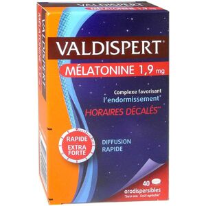 Mélatonine 1,9 mg lot de 2 x 40 comprimés