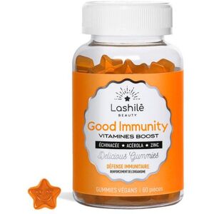 LASHILÉ BEAUTY Lashilé Good Immunity vitaminees boost 60 gummies - Publicité