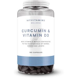 Myvitamins Gélules de Curcumine et Vitamine D - 180Gélules - Publicité