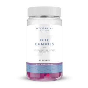 Myvitamins Gummies pour l'intestin - 60gommes à mâcher - Fruit des bois - Publicité