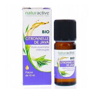Naturactive Bio Huile Citronnelle de Java Bio 10ml - Publicité