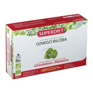 Baule Volante & Fior di Loto Super Diet ginkgo Biloba Bio 20 Ampoules - Publicité