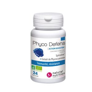 Natural Nutrition Phyco Defens Bio 24 Gélules - Publicité