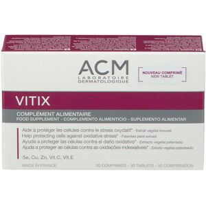 ACM Vitix Complement Alimentaire Cpr30 - Publicité