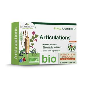 Les 3 chenes Les 3 Chênes Articulations Bio 20 Ampoules - Publicité