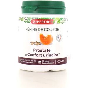 Superdiet Super Diet Huile De Pépin De Courge 120 Capsules - Publicité