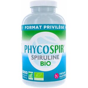 Natural Nutrition Spiruline Phycospir 1000caps