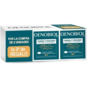 Oenobiol Force et Vitalite Des Cheveux Et Des Ongles 3x60 Capsules