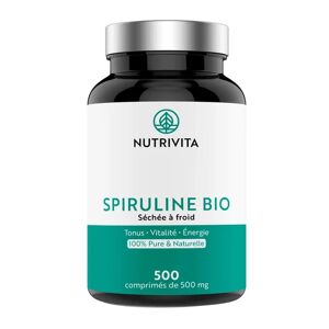 Nutrivita Spiruline Bio 500 mg 500 Comprimes