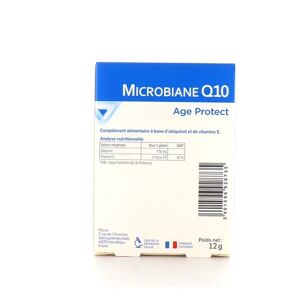Pileje Microbiane Q10 Age Protect 30 gélules - Publicité