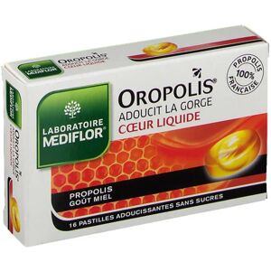 Mediflor Oropolis Coeur Liquide 16 Pastilles