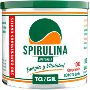 Tongil à base d'algues Spiruline 800 Comprimés - Publicité