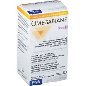 PiLeJe Omegabiane DHA 80 Capsules