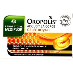 Mediflor Oropolis Coeur Liquide Gelée Royale 16 pastilles