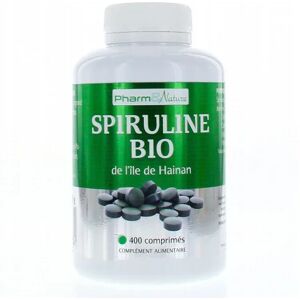 Pharm & Nature Spiruline Bio 400comp - Publicité