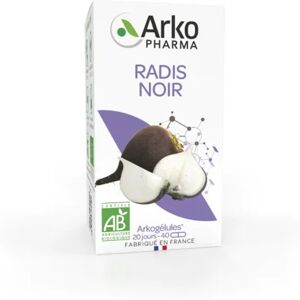 Arkopharma Arkogélules Radis Noir Bio 40 Gélules - Publicité