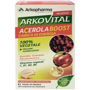 Arkopharma Arkovital Acerola Boost 24caps - Publicité