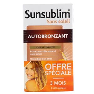 Nutreov Sunsublim Autobronzant 3x28 Capsules