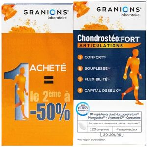 Equilibre Attitude Granions Chondrosteo Fort Articulations 2x120 Comprimes