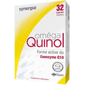 GSA Healthcare Synergia Omega Quinol Caps 32