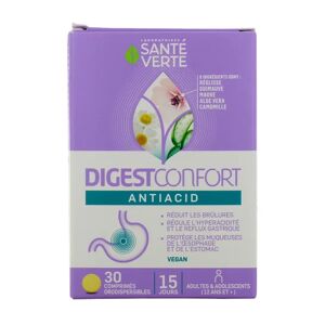Sante Verte Santé Verte Digest Confort Antiacid 30 Comprimés